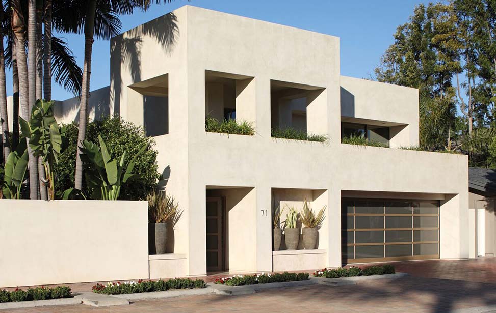 Contemporary waterfront